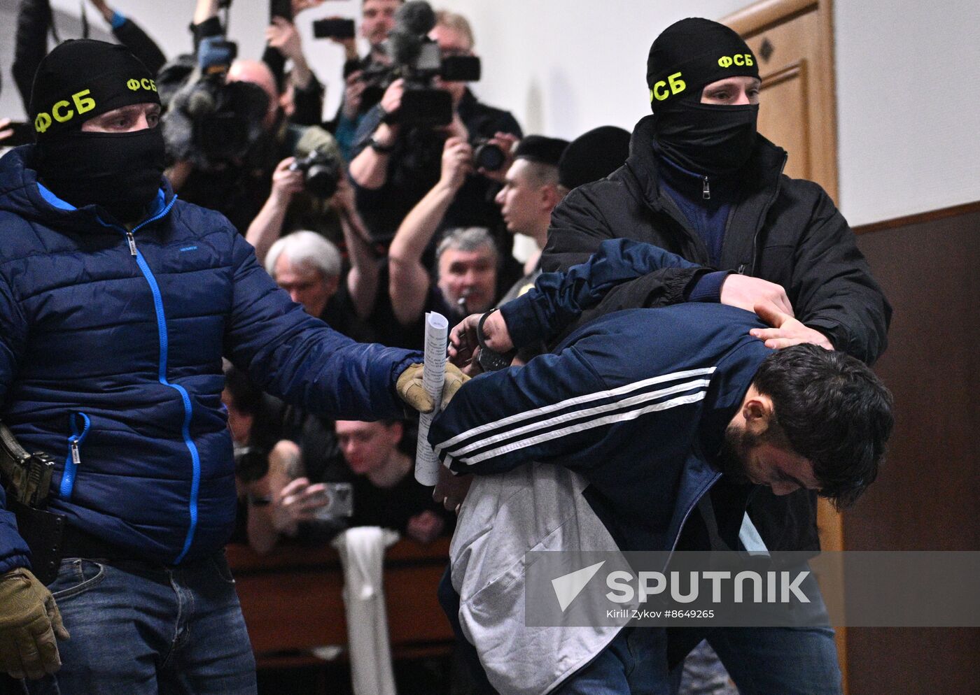 Russia Terrorist Attack Court