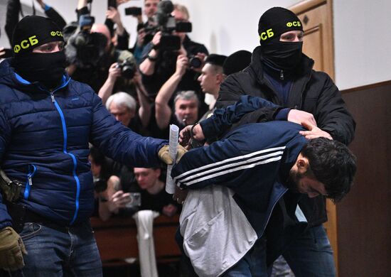 Russia Terrorist Attack Court