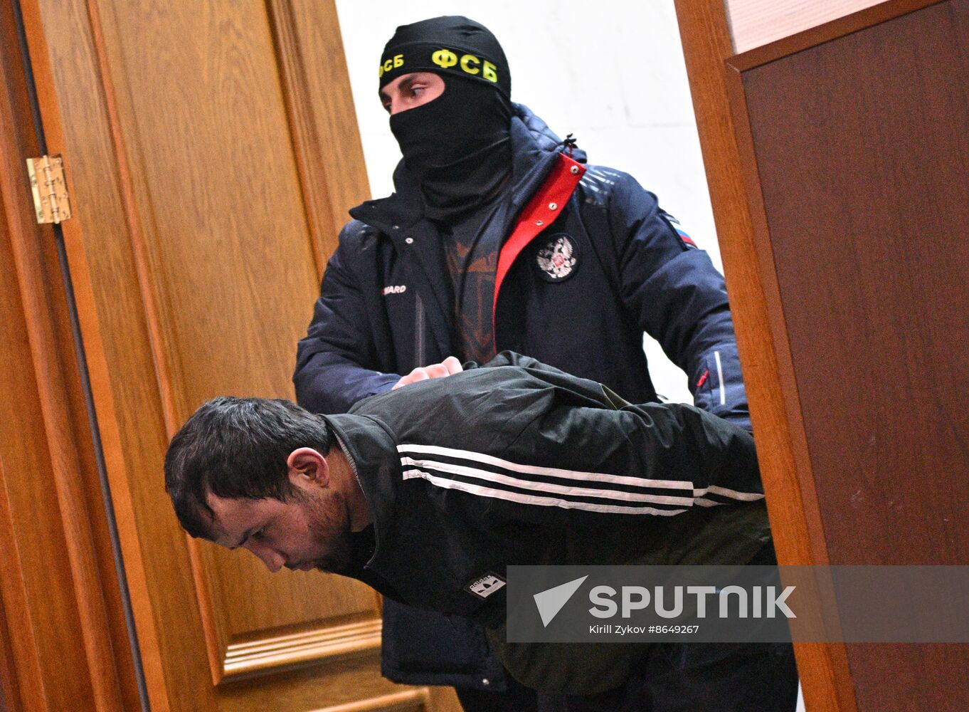 Russia Terrorist Attack Court