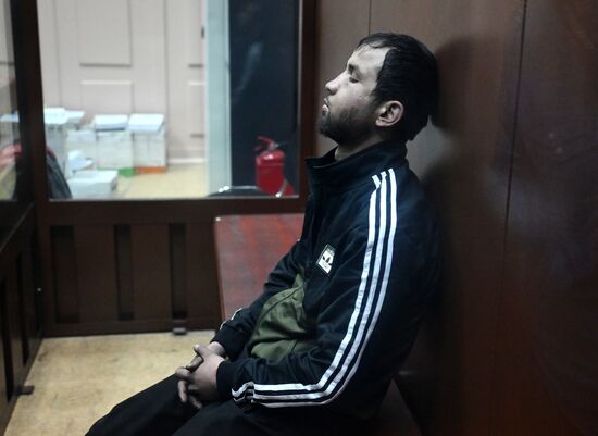 Russia Terrorist Attack Court