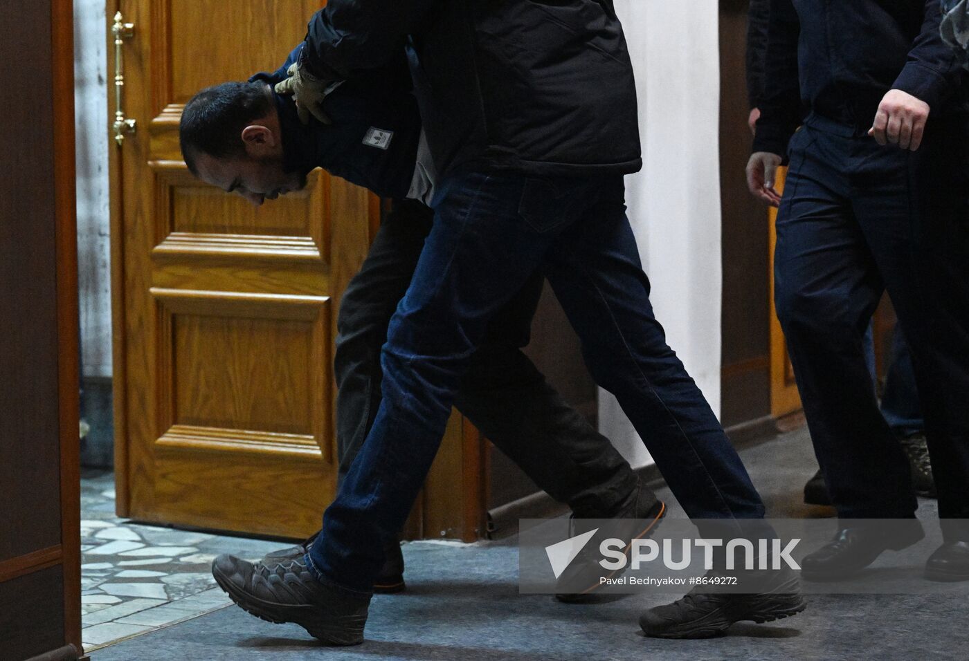 Russia Terrorist Attack Court