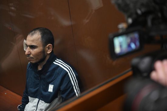 Russia Terrorist Attack Court