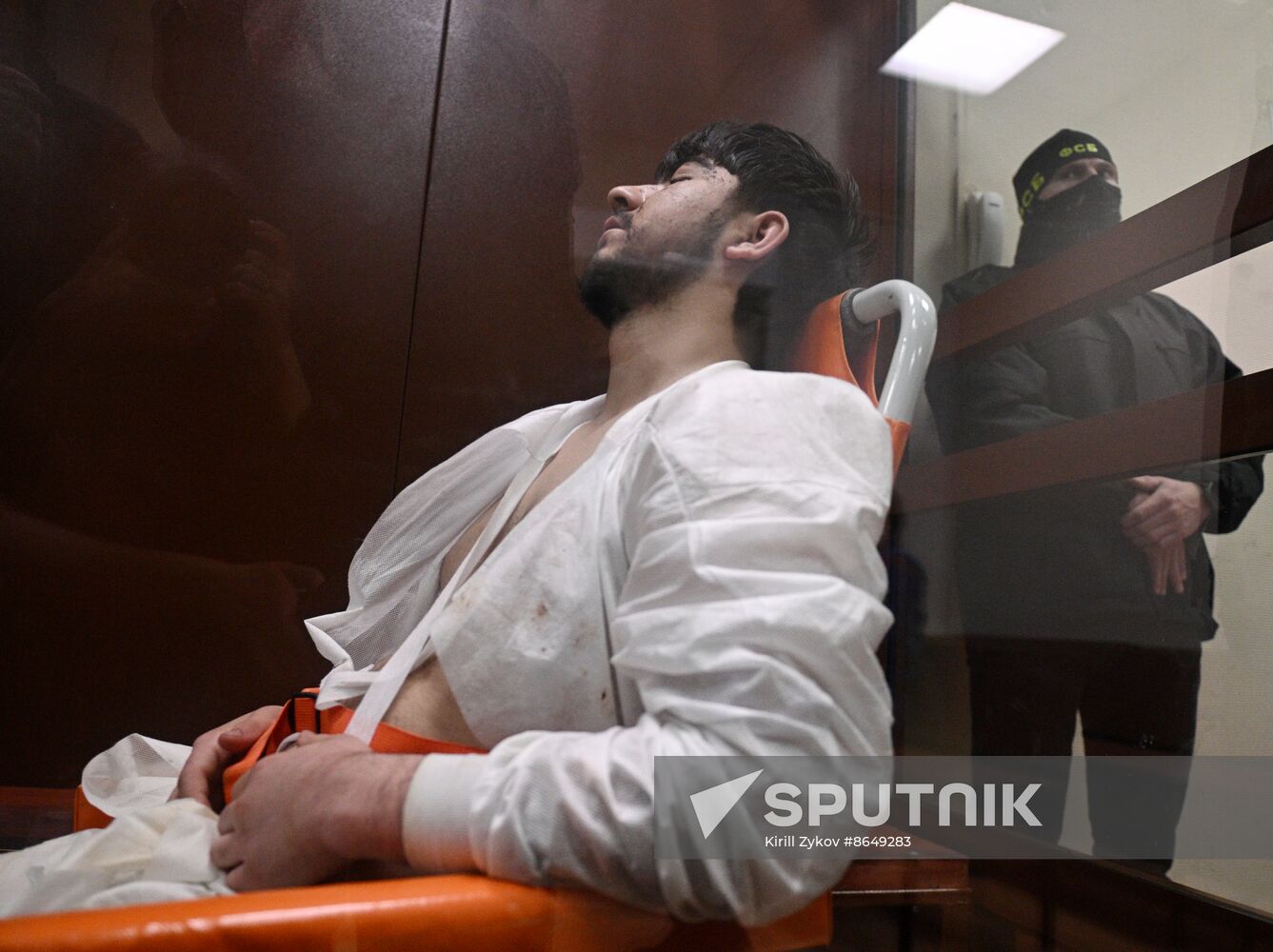 Russia Terrorist Attack Court