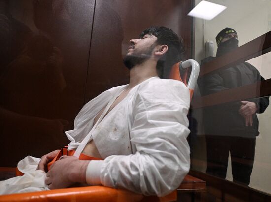 Russia Terrorist Attack Court