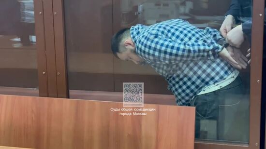 Russia Terrorist Attack Court