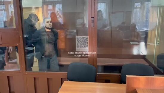 Russia Terrorist Attack Court