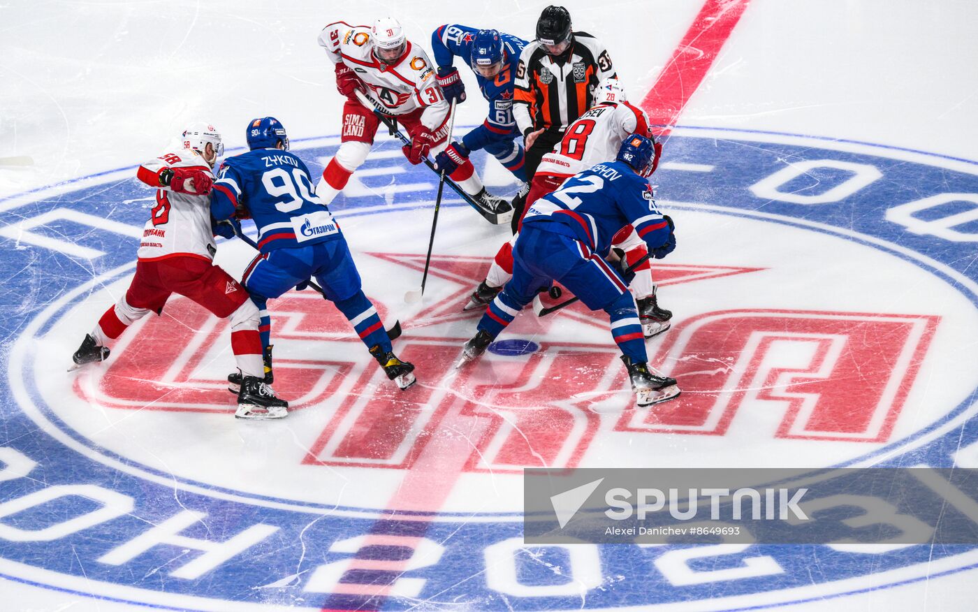 Russia Ice Hockey Kontinental League SKA - Avtomobilist