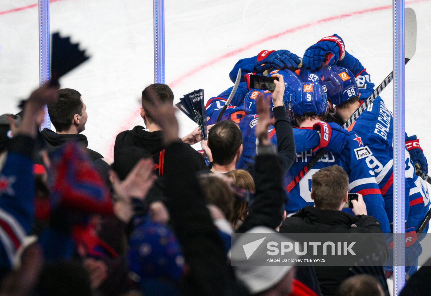 Russia Ice Hockey Kontinental League SKA - Avtomobilist