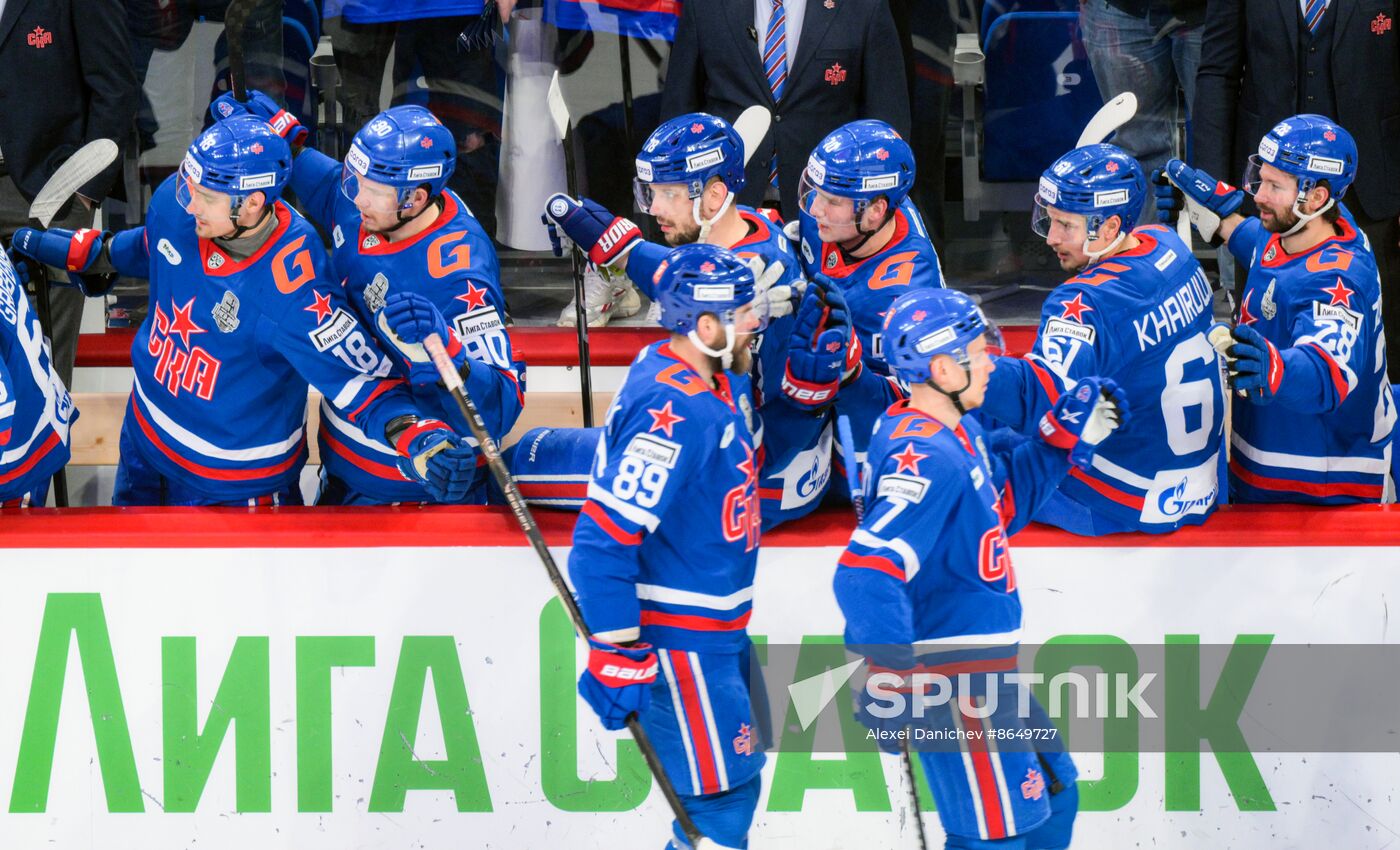 Russia Ice Hockey Kontinental League SKA - Avtomobilist