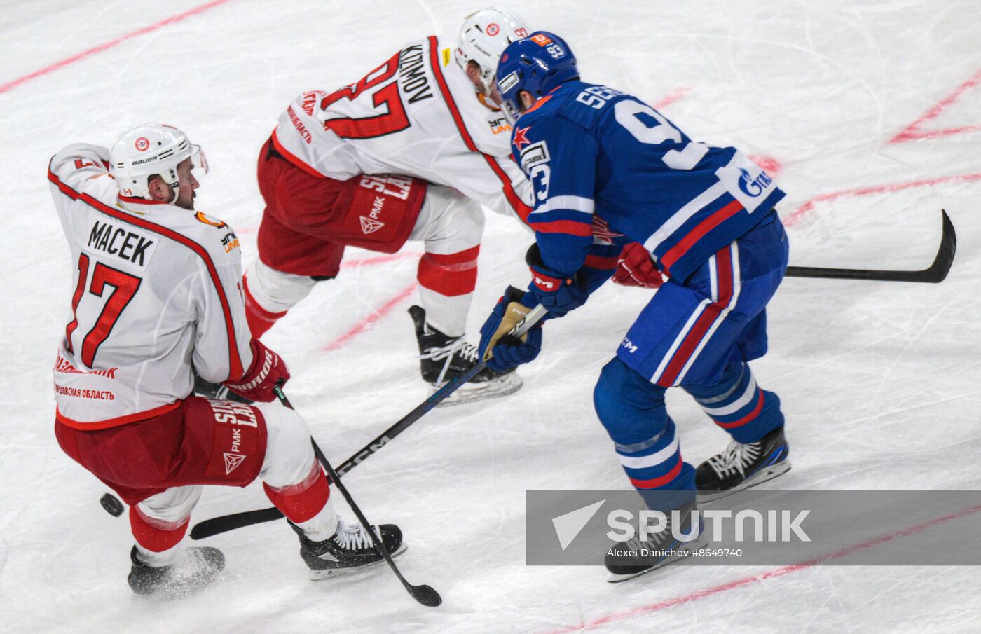 Russia Ice Hockey Kontinental League SKA - Avtomobilist