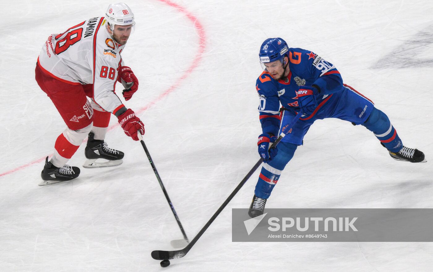 Russia Ice Hockey Kontinental League SKA - Avtomobilist