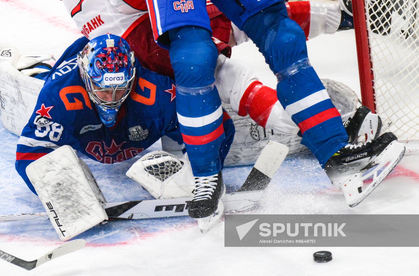 Russia Ice Hockey Kontinental League SKA - Avtomobilist