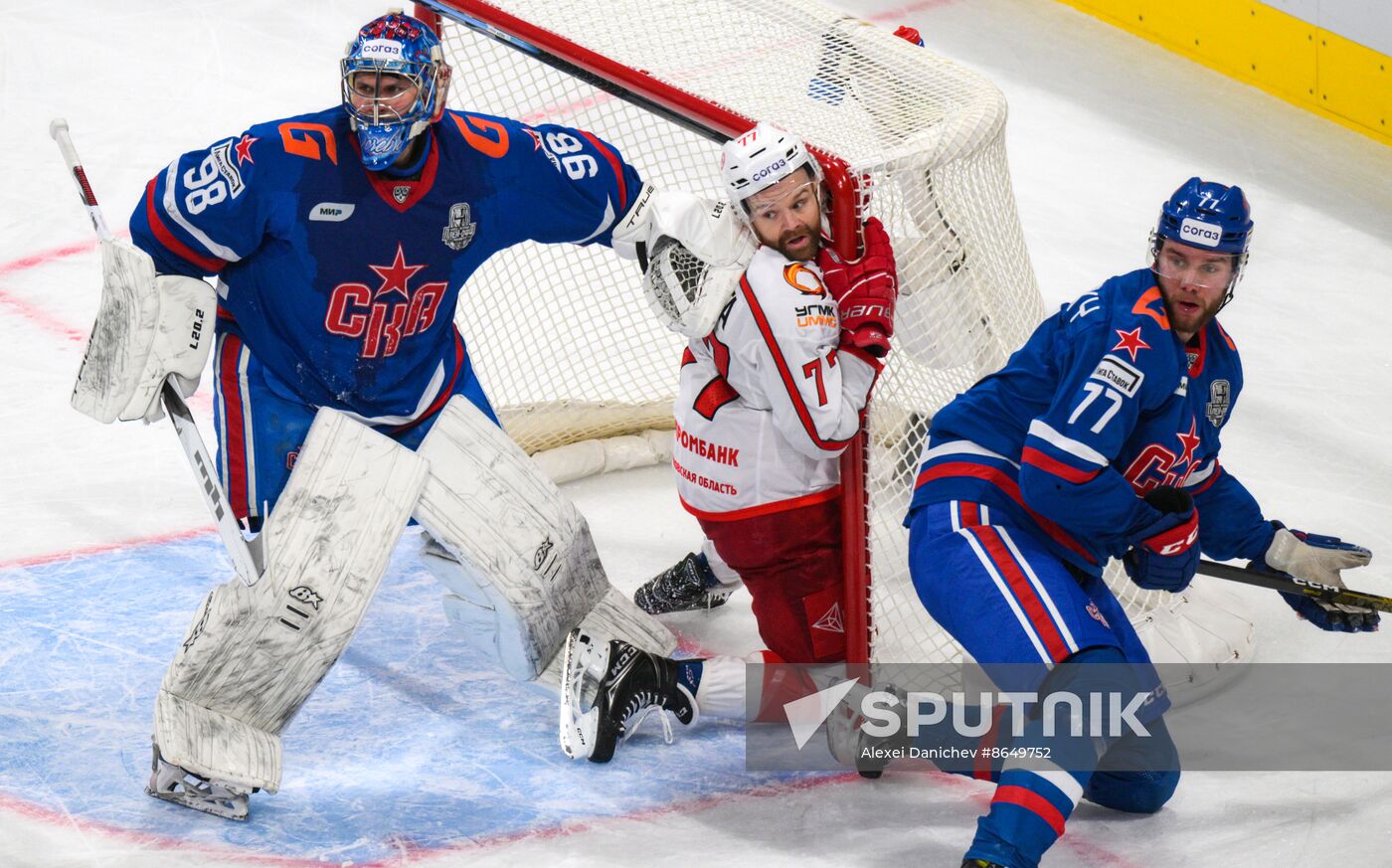 Russia Ice Hockey Kontinental League SKA - Avtomobilist