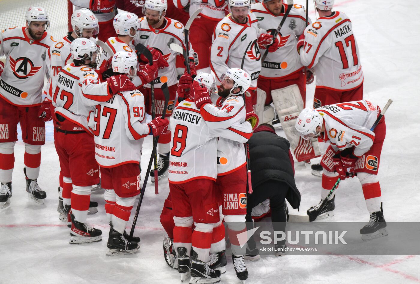 Russia Ice Hockey Kontinental League SKA - Avtomobilist