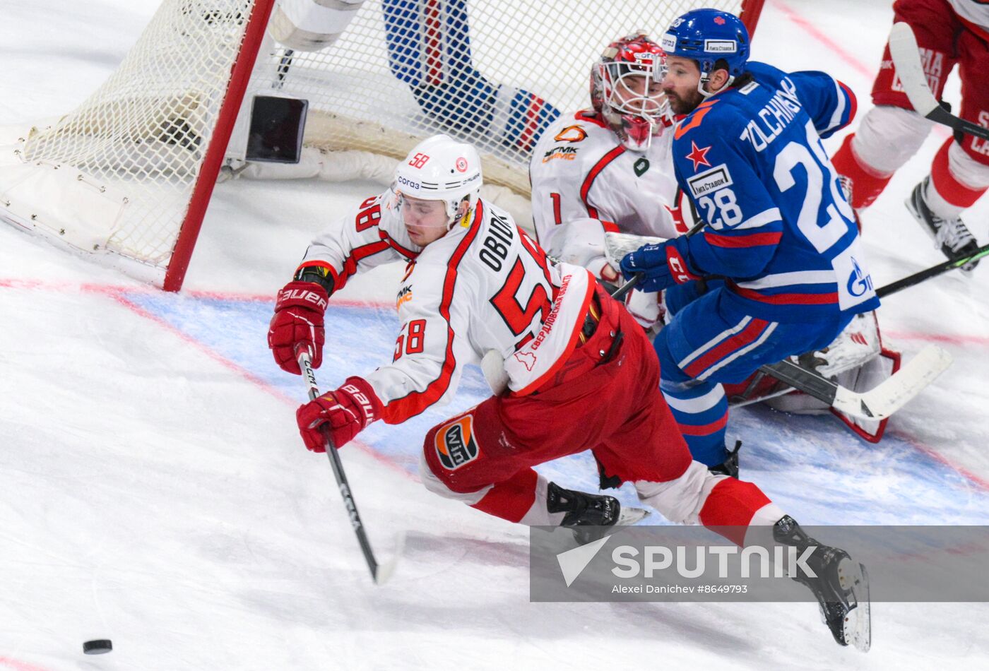 Russia Ice Hockey Kontinental League SKA - Avtomobilist