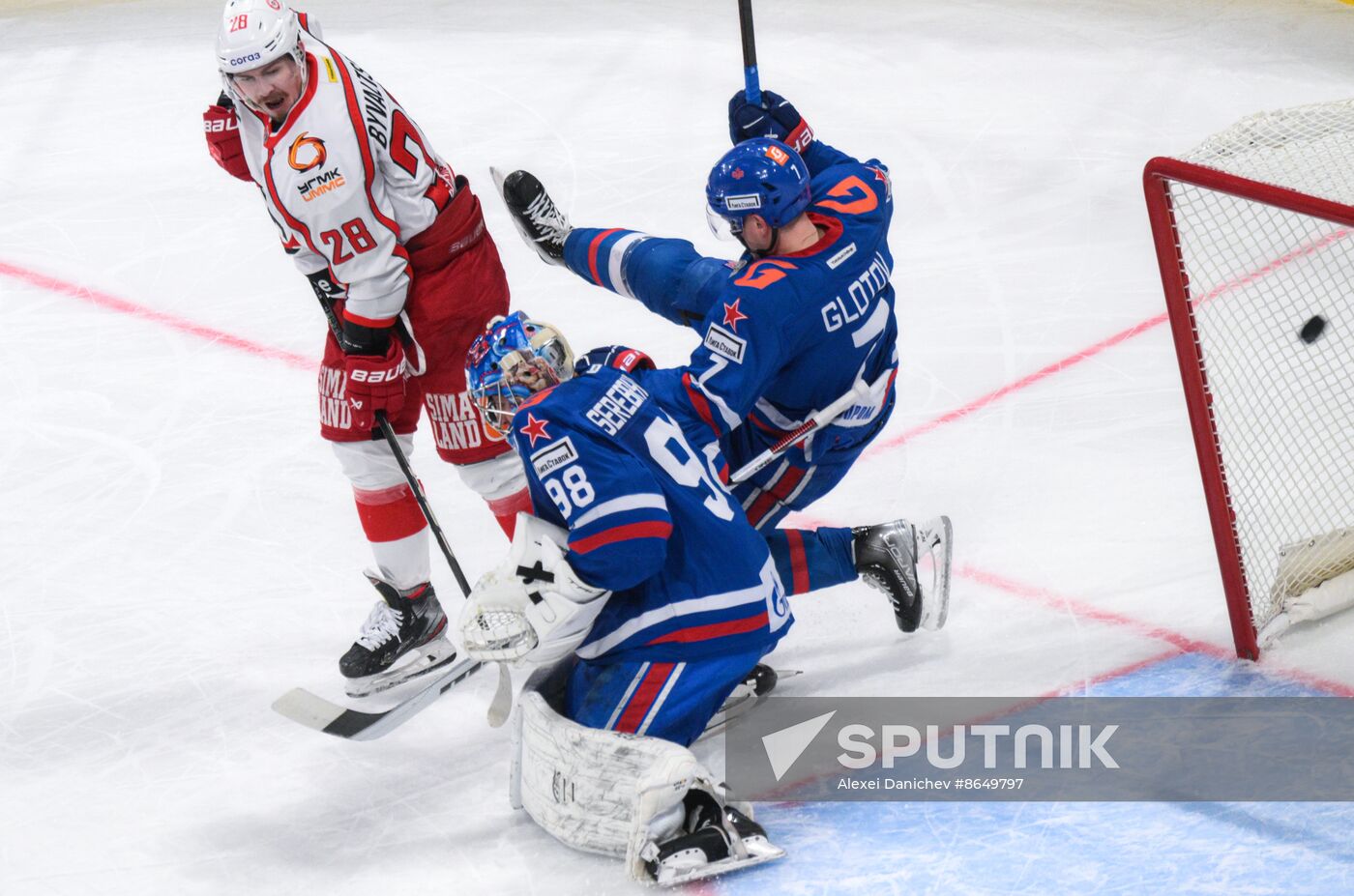 Russia Ice Hockey Kontinental League SKA - Avtomobilist