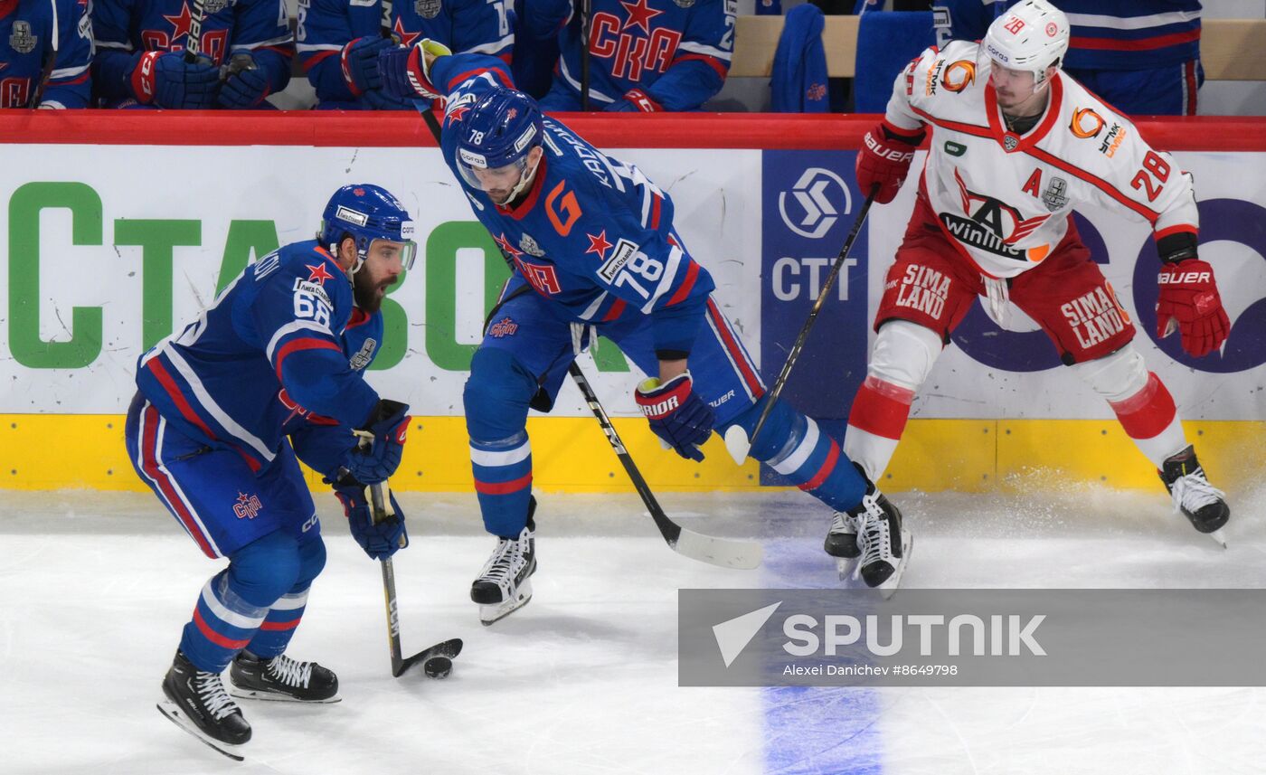 Russia Ice Hockey Kontinental League SKA - Avtomobilist