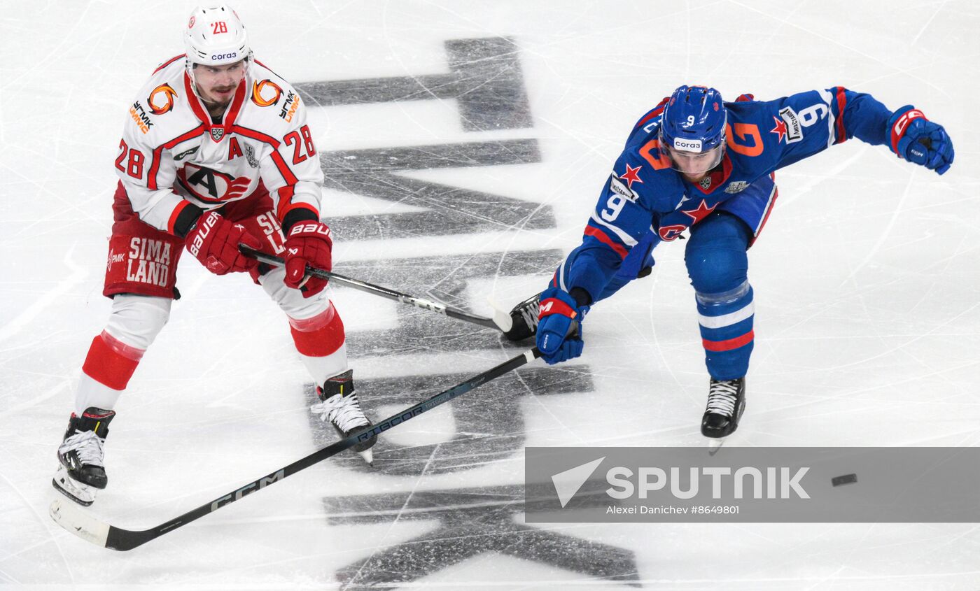 Russia Ice Hockey Kontinental League SKA - Avtomobilist