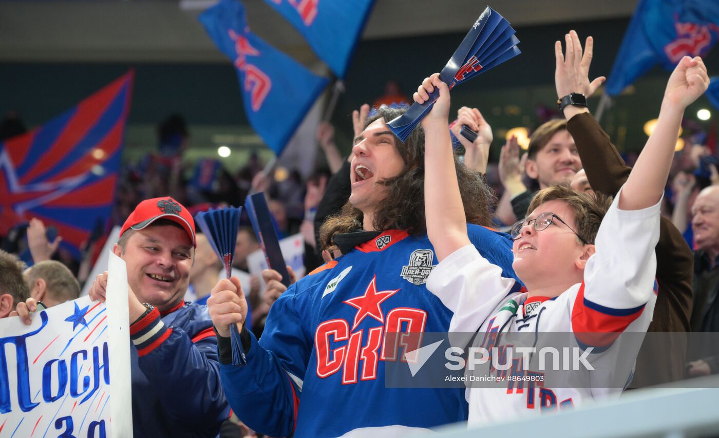 Russia Ice Hockey Kontinental League SKA - Avtomobilist