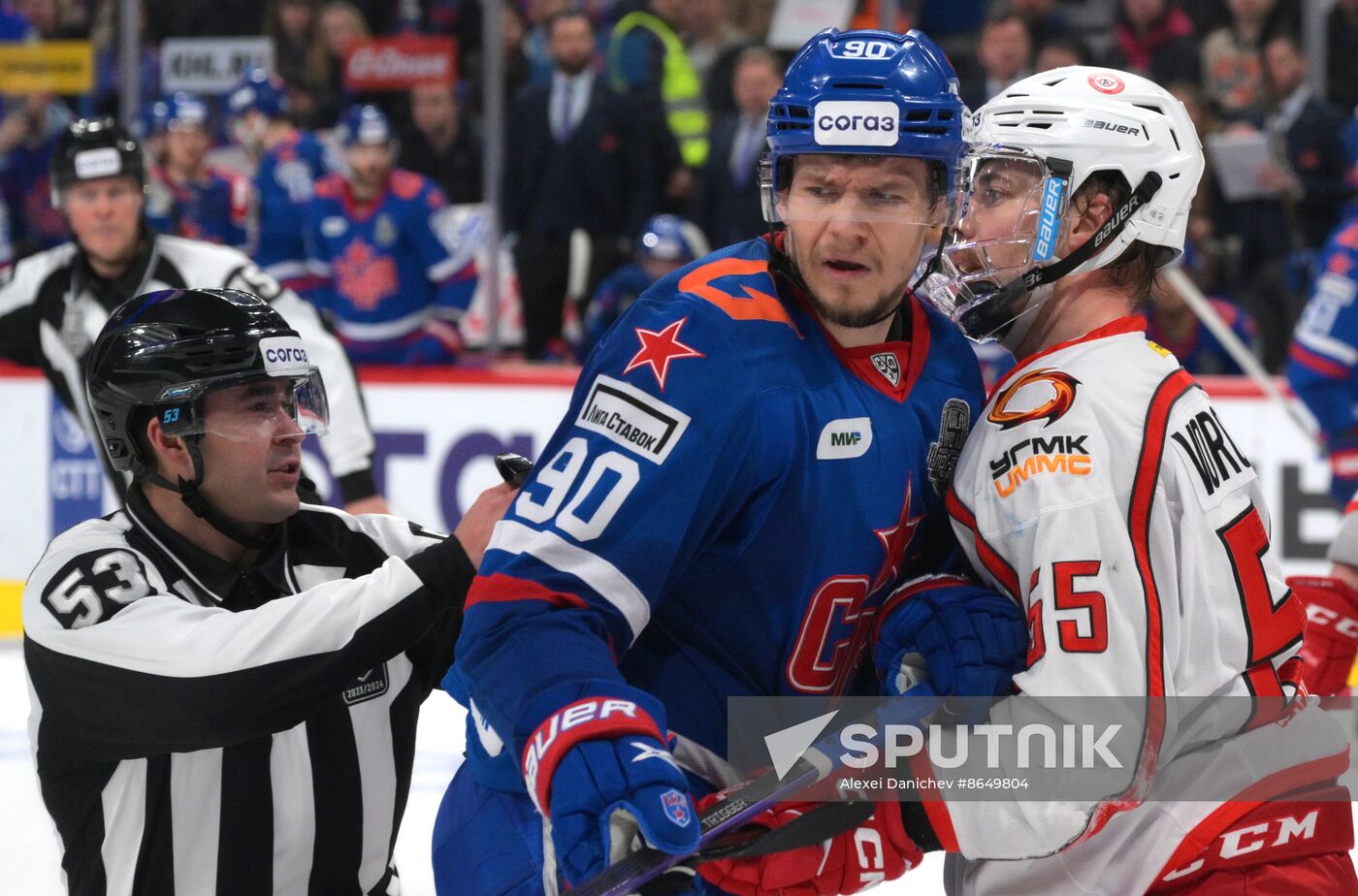 Russia Ice Hockey Kontinental League SKA - Avtomobilist