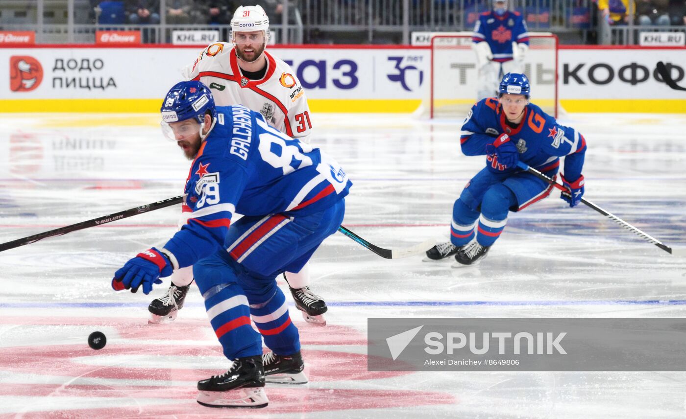 Russia Ice Hockey Kontinental League SKA - Avtomobilist