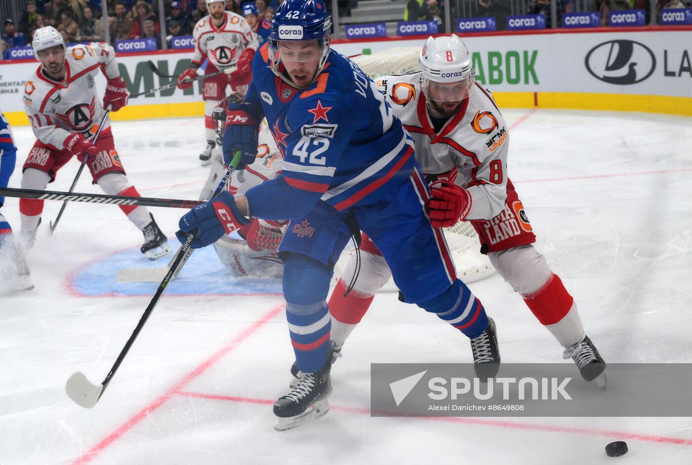 Russia Ice Hockey Kontinental League SKA - Avtomobilist