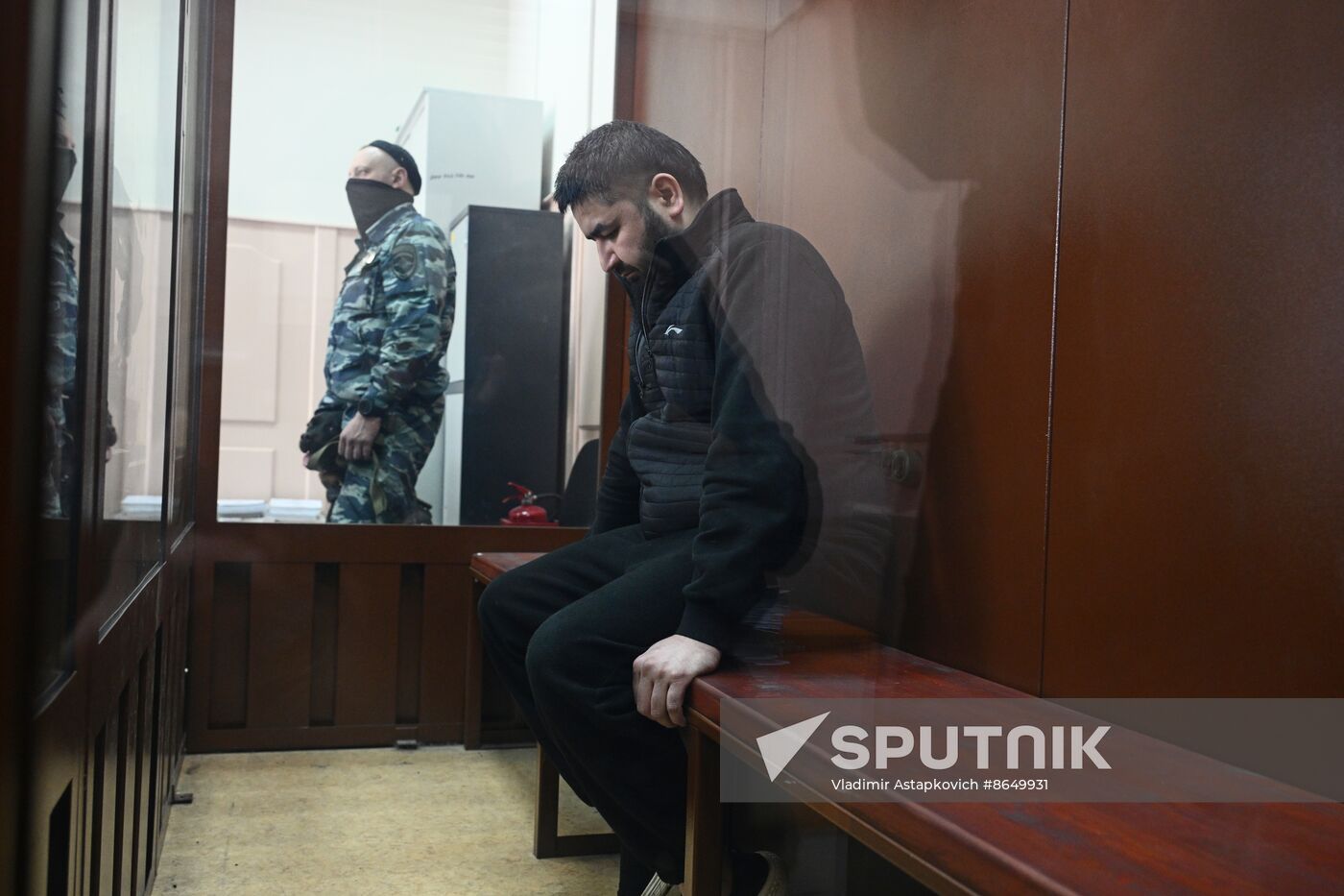 Russia Terrorist Attack Court