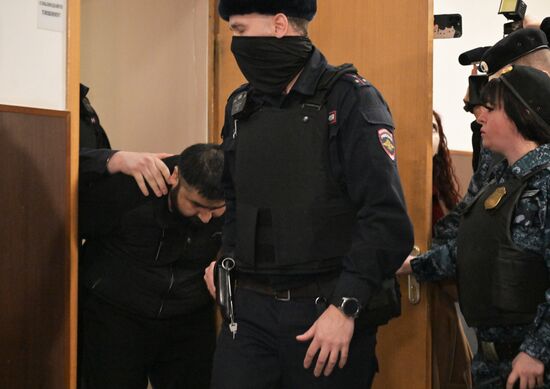 Russia Terrorist Attack Court