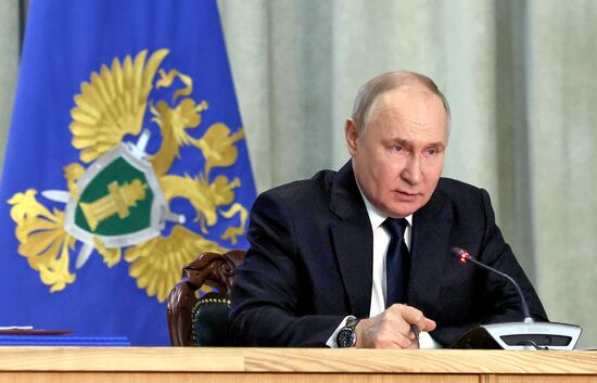 Russia Putin Prosecutor General's Office Board