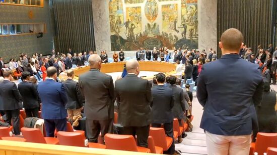 Moment of silence at UN Security Council to honor Crocus City Hall terrorist attack victims