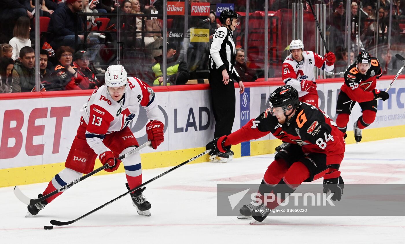 Russia Ice Hockey Kontinental League Avangard - Lokomotiv