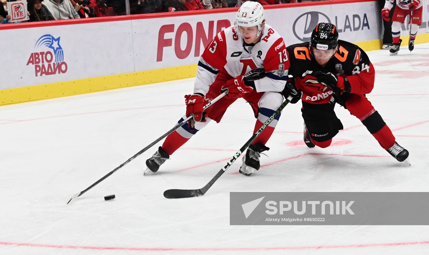 Russia Ice Hockey Continental League Avangard - Lokomotiv