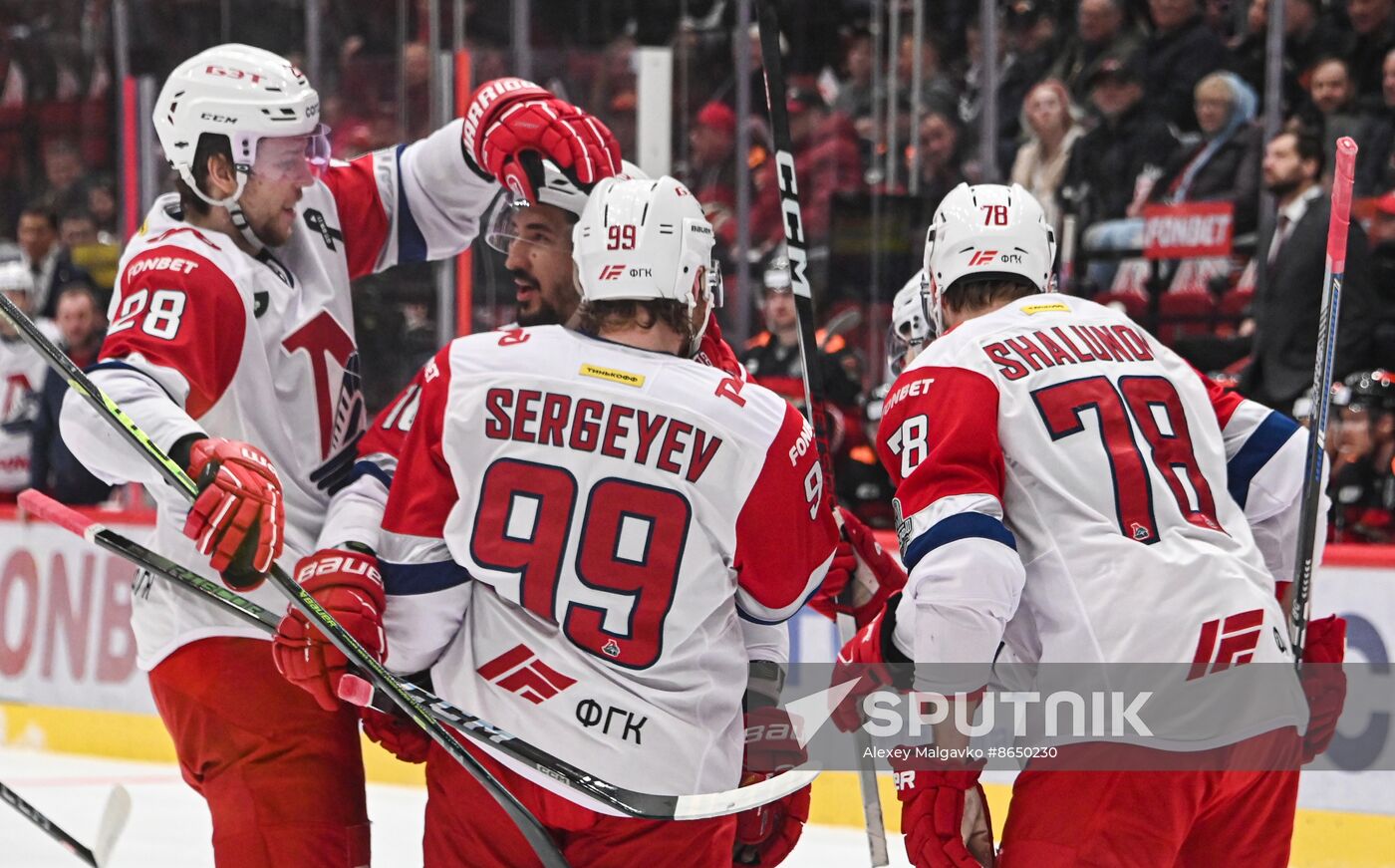 Russia Ice Hockey Continental League Avangard - Lokomotiv