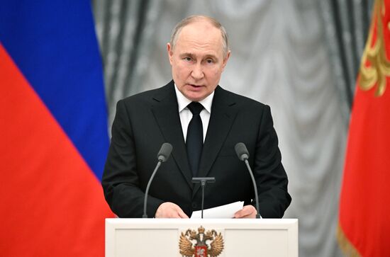 Russia Putin Culture Presidential Prize