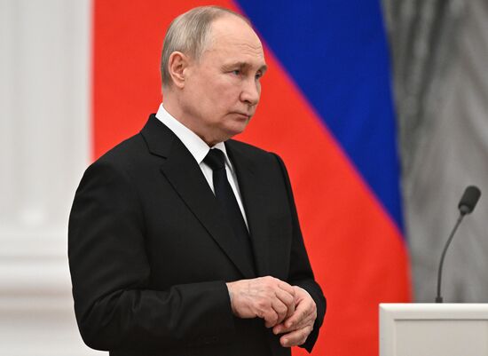 Russia Putin Culture Presidential Prize