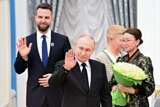 Russia Putin Culture Presidential Prize