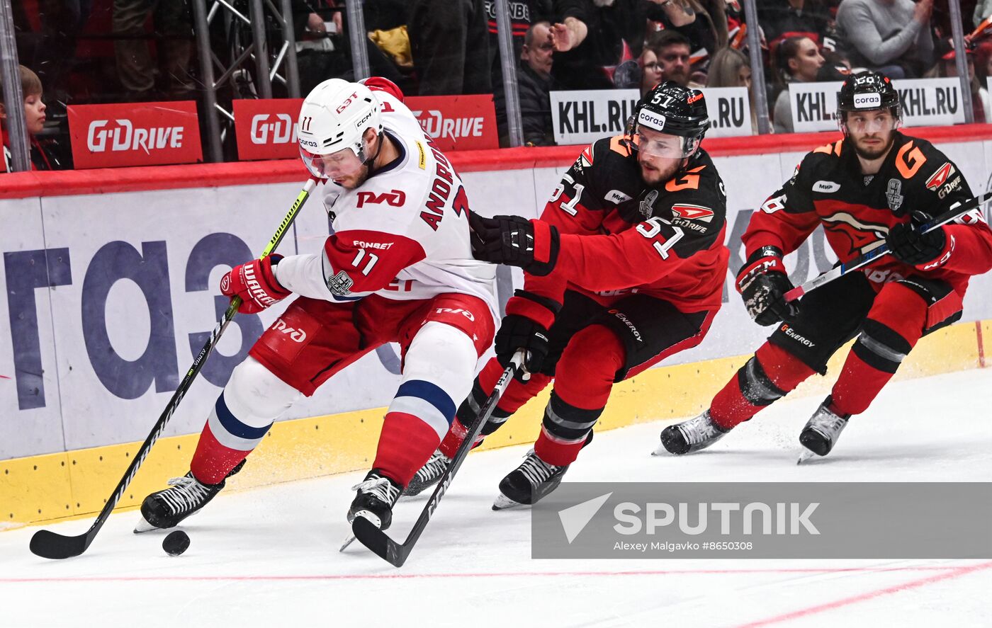 Russia Ice Hockey Kontinental League Avangard - Lokomotiv