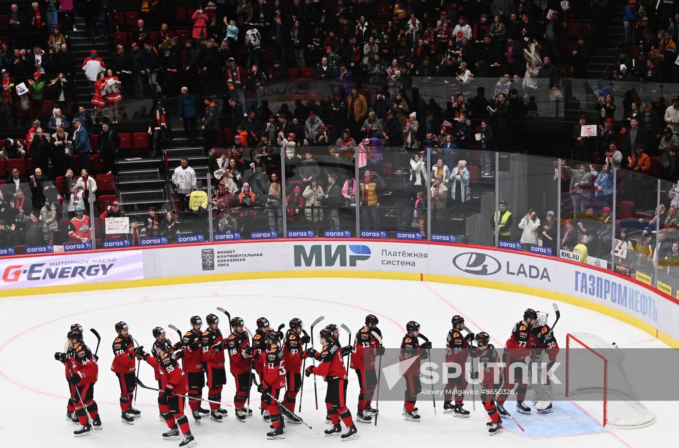 Russia Ice Hockey Kontinental League Avangard - Lokomotiv
