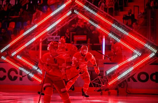 Russia Ice Hockey Kontinental League Spartak - Metallurg