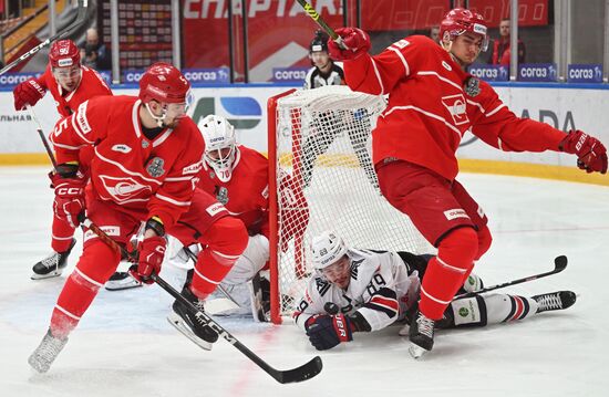 Russia Ice Hockey Kontinental League Spartak - Metallurg