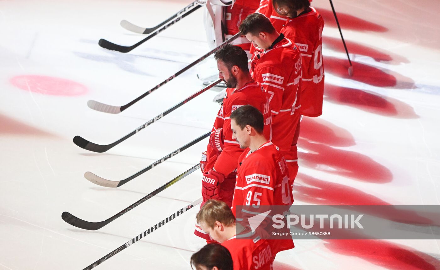Russia Ice Hockey Kontinental League Spartak - Metallurg