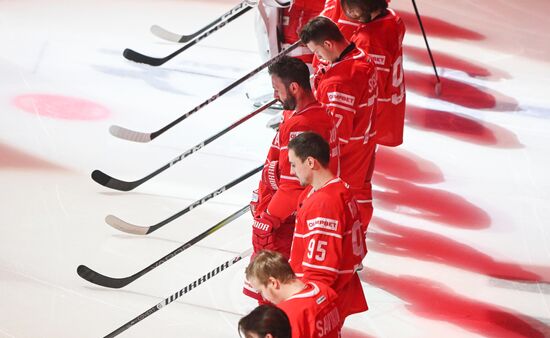 Russia Ice Hockey Kontinental League Spartak - Metallurg