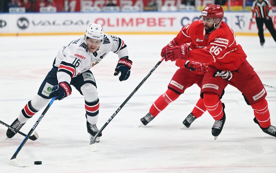 Russia Ice Hockey Kontinental League Spartak - Metallurg