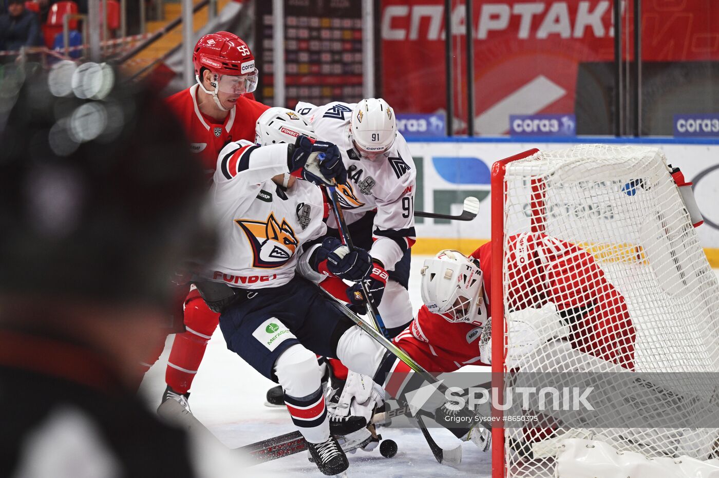 Russia Ice Hockey Kontinental League Spartak - Metallurg
