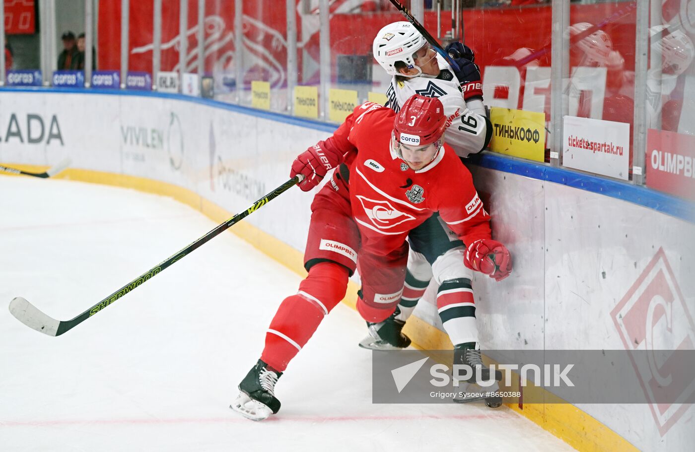 Russia Ice Hockey Kontinental League Spartak - Metallurg
