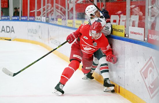 Russia Ice Hockey Kontinental League Spartak - Metallurg
