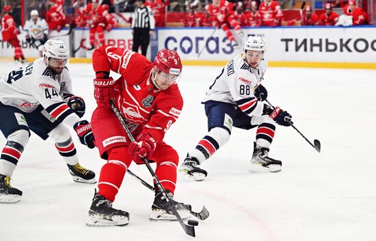 Russia Ice Hockey Kontinental League Spartak - Metallurg