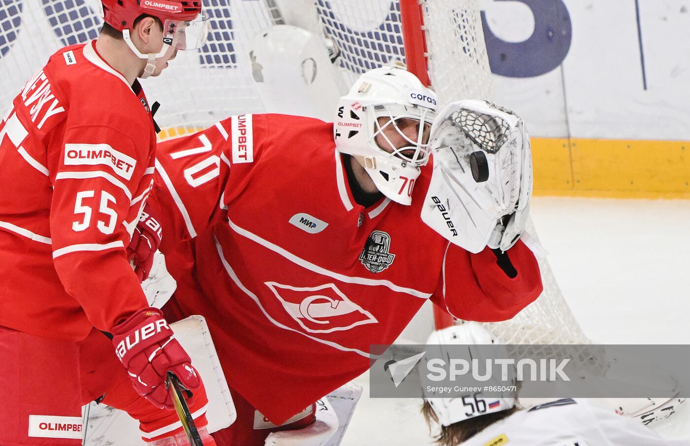 Russia Ice Hockey Kontinental League Spartak - Metallurg