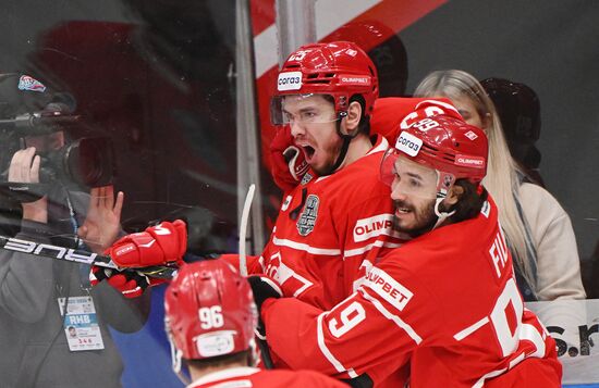 Russia Ice Hockey Kontinental League Spartak - Metallurg
