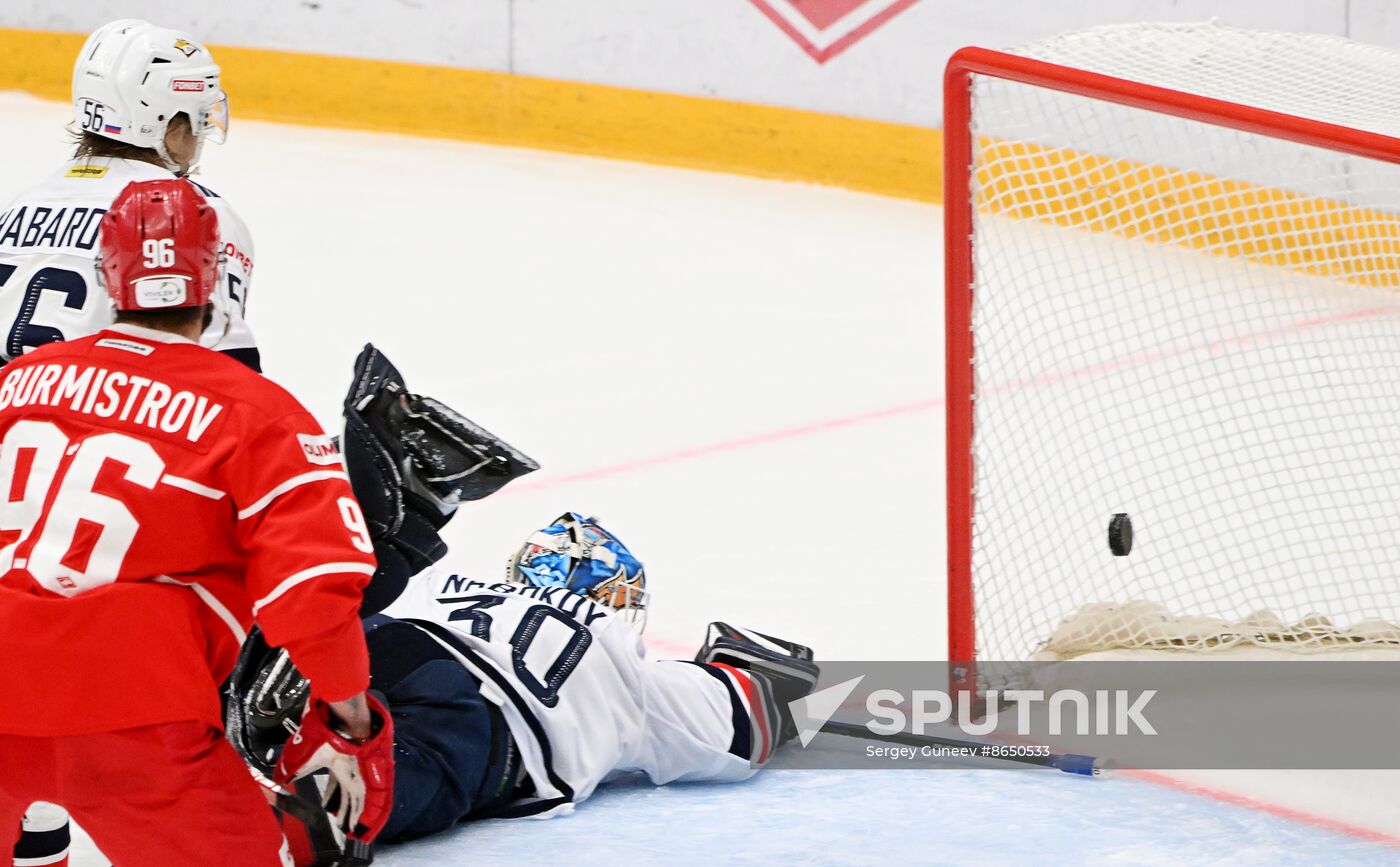 Russia Ice Hockey Kontinental League Spartak - Metallurg